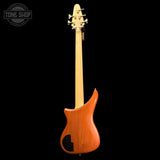 Back of body of Used 1995 Alembic Epic 5 WLSB-5 Natural.