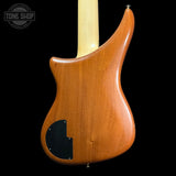 Back of body of Used 1995 Alembic Epic 5 WLSB-5 Natural.