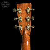 Back of headstock of Martin Custom Shop OM-45 Deluxe 1930.