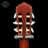 Back of headstock of Used Estrada CL2 Classical Guitar.