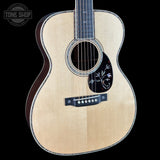 Front angle of Martin Custom Shop OM-45 Deluxe 1930.