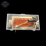 Bottom of Used Lollar F Spaced Hand Wound Imperial Bridge Pickup TFW2397.
