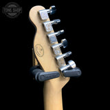 Back of headstock of Used 2011 Fender FSR Standard Telecaster Natural Ash TFW3993.