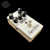 Right angle of Used MXR M75 Super Badass Distortion.