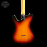 Back of body of Used 2004 Fender American Deluxe Telecaster 3-Color Sunburst.