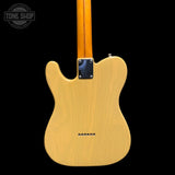 Back of body of Used 1984 Fender Telecaster '52 Reissue Butterscotch Blonde.