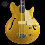 Vintage 1970s Gibson Les Paul Bass Gold w/case TSU25112