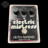 Top of Used Electro Harmonix Stereo Electric Mistress Flanger Chorus Pedal TFW3705.