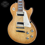 Front angle of Used 2022 Gibson Les Paul Classic Honeyburst.