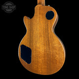 Back angle of Used 2022 Gibson Les Paul Classic Honeyburst.