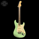Full frontal of Used 2020 Fender Limited Edition American Professional Stratocaster Seafoam Green.
