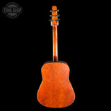 Full back of Used Seagull S6+ Cedar GT A/E.