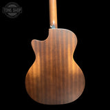 Back of body of Used Martin Road Series Special GPC-10E StreetMaster Dark Mahogany Distressed TFW4021.