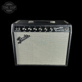 Fender Princeton Reverb Amp guitar amplifier on a black background