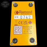 Bottom of Used Diamond Bass Compressor/Equalizer TFW3783.