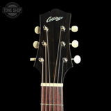 Headstock of Collings C-00 Sunburst.