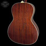 Back angle of Collings C-00 Sunburst.