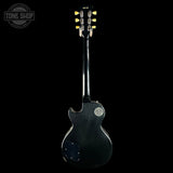 Full back of Gibson Custom Dealer Select 1959 Les Paul Standard Chambered Cobra Burst AAA Top VOS.