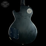 Back of Gibson Custom Dealer Select 1959 Les Paul Standard Chambered Cobra Burst AAA Top VOS.