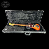 Used Fender Vintera Jaguar 3-Color Sunburst in case.