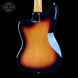 Back angle of Used Fender Vintera Jaguar 3-Color Sunburst.