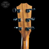 Back of headstock of Used 2009 Taylor 210.