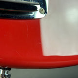 Wear on body of Used 2022 Fender American Vintage II 66 Jazzmaster Dakota Red.