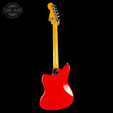 Full back of Used 2022 Fender American Vintage II 66 Jazzmaster Dakota Red.
