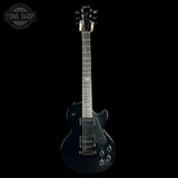 Full front of Used 2026 Gibson Les Paul Studio Dark.