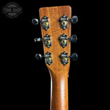 Back of headstock of Used Martin Molly Tuttle D-18.