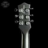 Back of headstock of Used Gretsch 5260 Electromatic Jet Baritone.