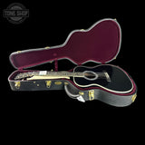 Martin Custom Shop 45 Style OM Tree of Life Black in case.