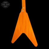 Back of body Used 2022 Gibson Flying V Natural.