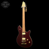 Full frontal of Used 2024 EVH Wolfgang Special TOM Oxblood.