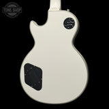 Back of body of Used 2024 Epiphone Jerry Cantrell Les Paul Custom Prophecy Bone White.