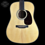Front of Used 2025 Martin Custom Shop 28 Style Dread Adi/Wild Grain EIR.