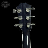 Back of headstock of Used Taylor T5z Pro Denim.