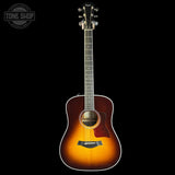 Full front of Used Taylor 410E LTD Baritone Sunburst.