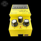 Back of Used Boss SD-1 Super Overdrive Pedal TFW3953.