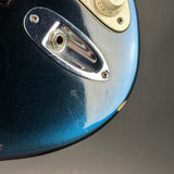 Wear on body of Used 1989 Fender Strat Plus.