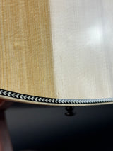 Close-up of a zipper on a textured fabric background