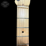 Neck of Used 1992 Fender USA Stratocaster Red.