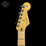 Headstock of Used 2010 Fender FSR HH Strat Sunburst.