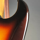 Wear on back of Used 2010 Fender FSR HH Strat Sunburst.