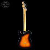Full back of Used 2021 Fender DLX Nashville Telecaster Sunburst.