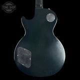 Back of Used 2014 Gibson Les Paul Tribute P90 Worn Ebony.