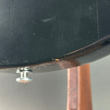 Wear on bottom edge of Used 2014 Gibson Les Paul Tribute P90 Worn Ebony.