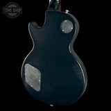 Back angle of Used 2014 Gibson Les Paul Tribute P90 Worn Ebony.