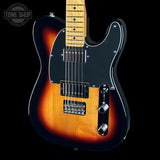 Front angle of Used 2024 Fender Player II HH Telecaster Sunburst.