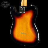 Back angle of Used 2024 Fender Player II HH Telecaster Sunburst.